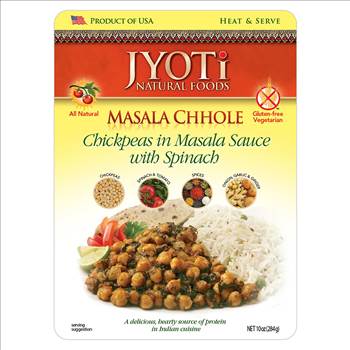 Masala Chhole from Jyoti Natural Foods– 10 oz bag by jyotifoods