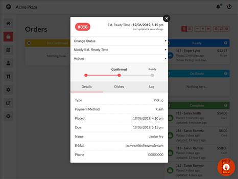 Online food ordering software by thefoodygram