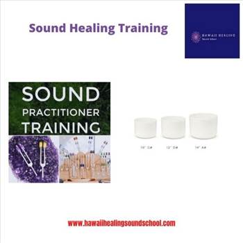 Sound healing training by hawaiihealingusa