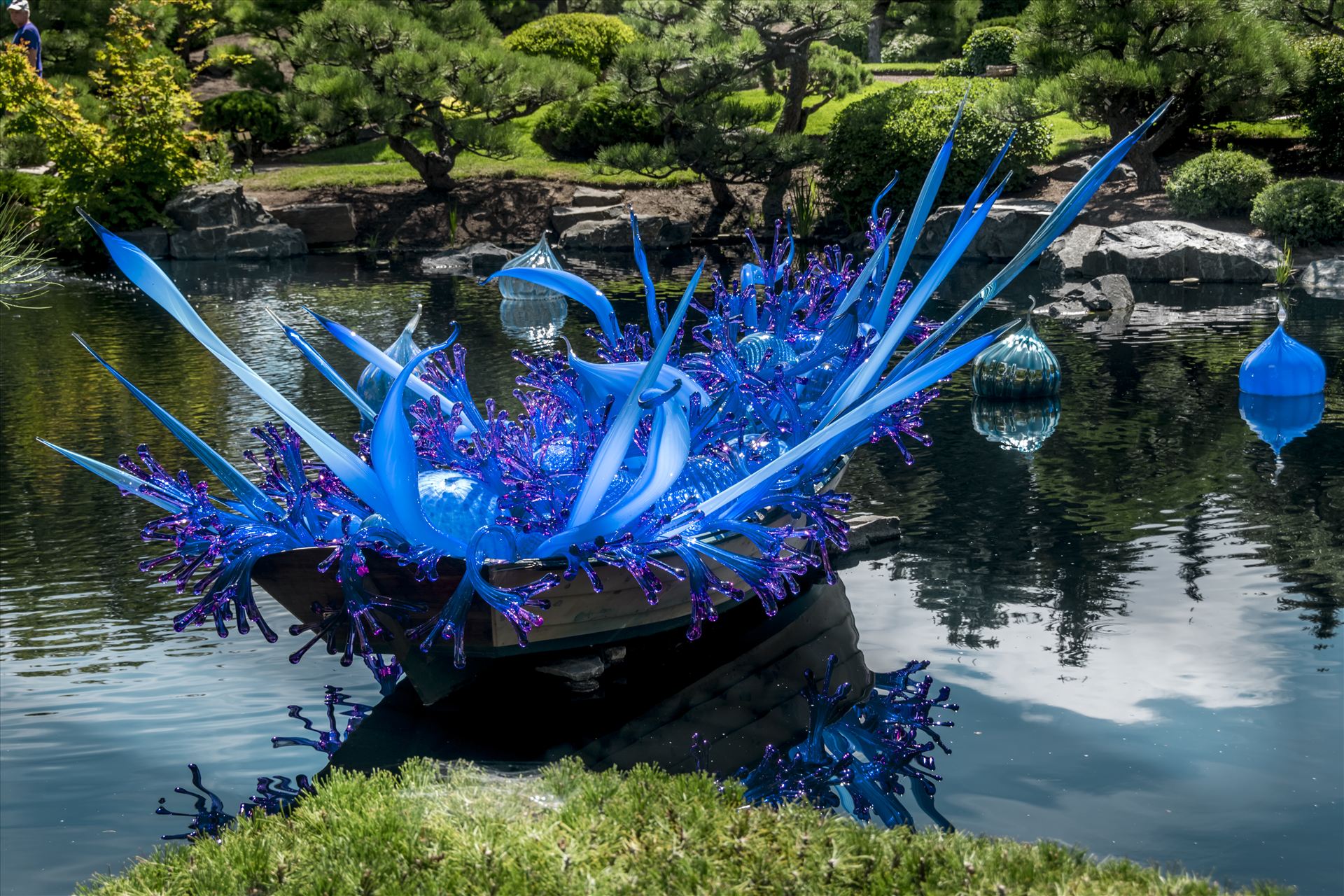 Chihuly Blue Boat.jpg  by Dennis Rose