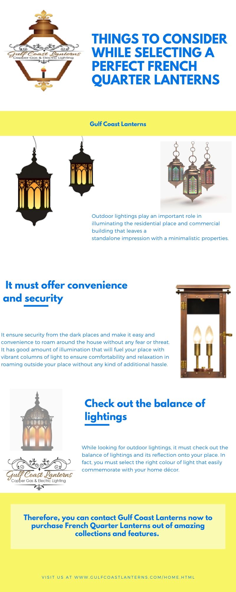 Things to consider while selecting a perfect French Quarter Lanterns.jpg  by Gulfcoastlanterns