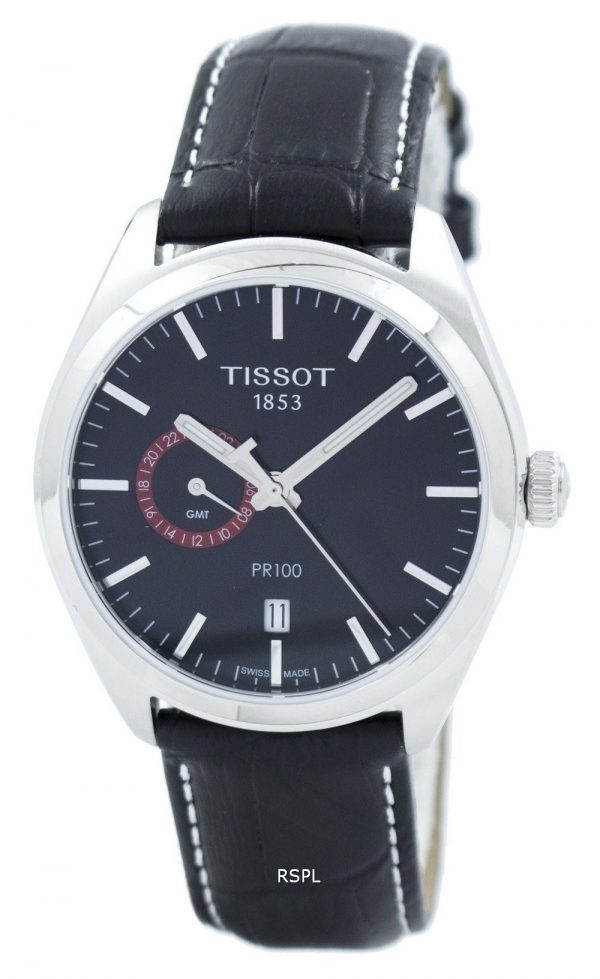 Tissot T-Classic PR 100 Dual Time Quartz T101.452.16.051.00 T1014521605100 Men’s Watch.jpg  by zetawatches