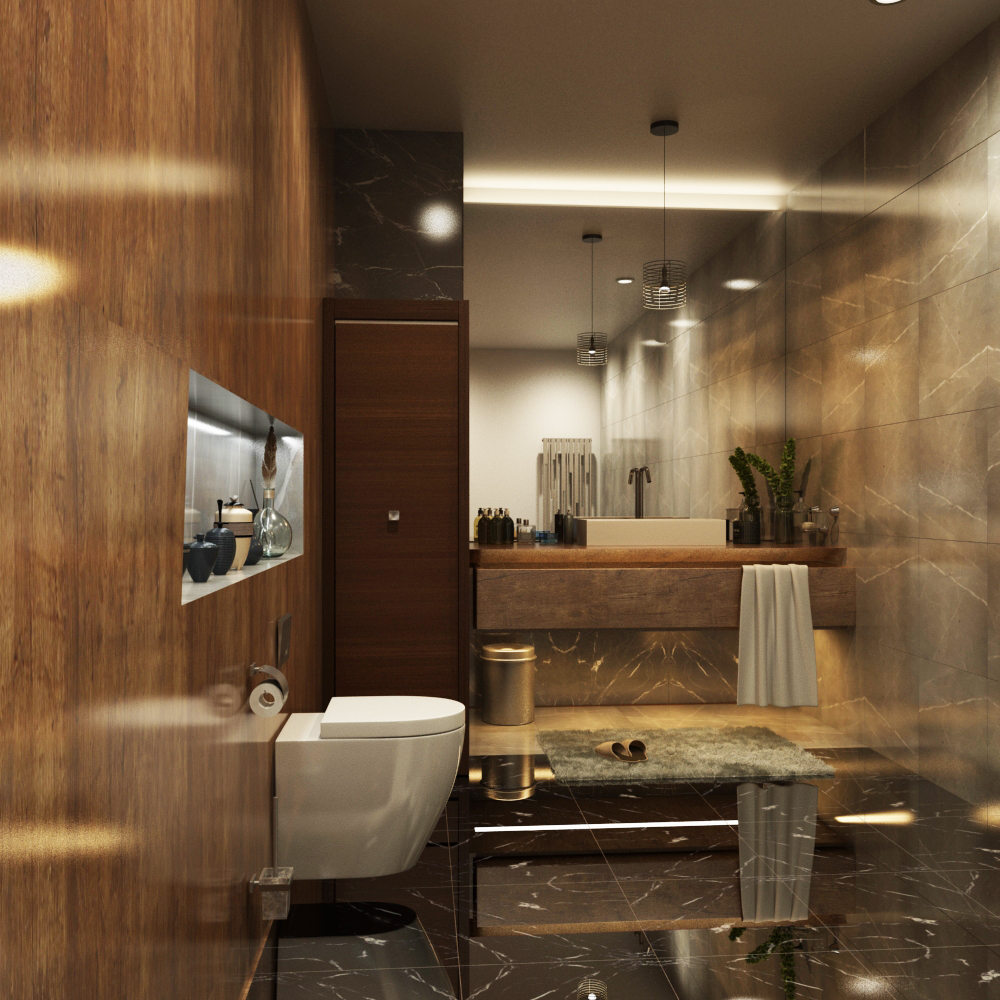 Bathroom 3D Rendering Services Project Los Angeles, California 3D Interior Rendering Services by JMSDCONSULTANT