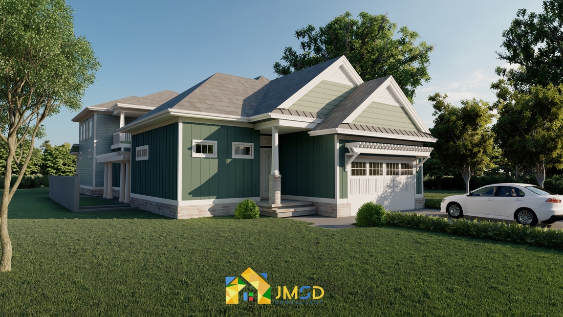 3D Exterior Home Rendering Myrtle Beach South Carolina  Photorealistic 3D Exterior Home Rendering by JMSD Consultant Architectural Visualization Company. Residential Properties, Multi-family developments, Town Homes, Speck Homes And so much More!. by JMSDCONSULTANT