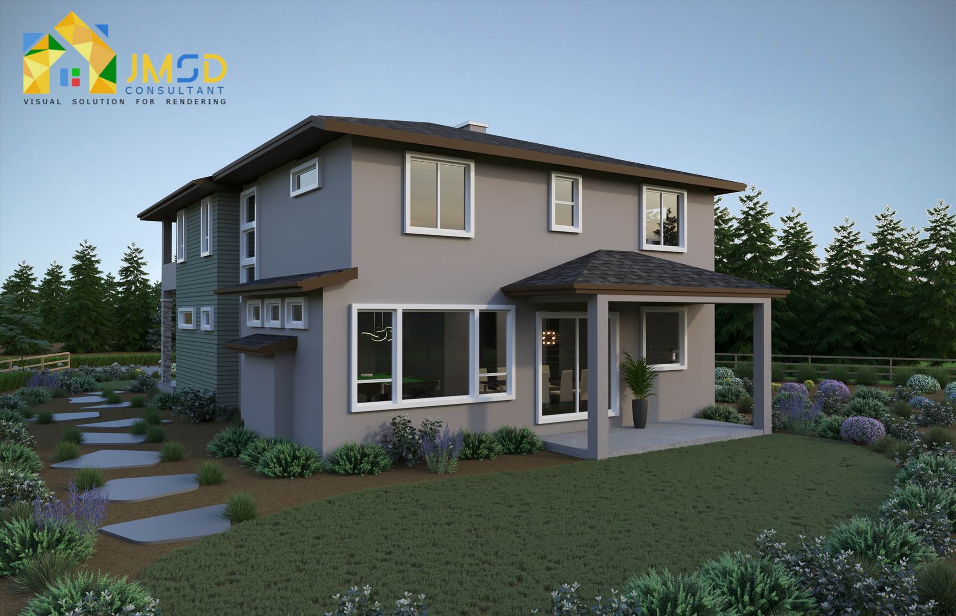 Architectural Visualization Services Colorado Springs Colorado JMSD Consultant Rendering Studio has been doing exterior renders for all demographics and clientele across the world. get in touch email us at info@jsengineering.org. by JMSDCONSULTANT