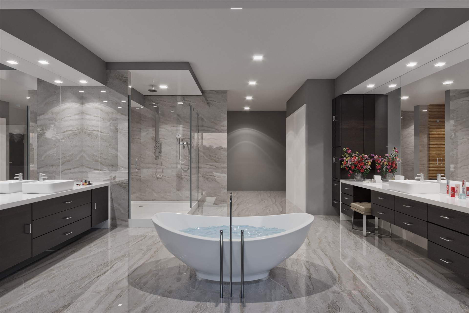 Bathroom 3D Rendering Services Palm Beach Florida This Bathroom 3d Visualization rendering looks extraordinary. Bathroom rendering should effectively demonstrate colours and textures chosen by the designer.  this 3D Visualization Services in Palm Beach Florida to really eye catching.  by JMSDCONSULTANT