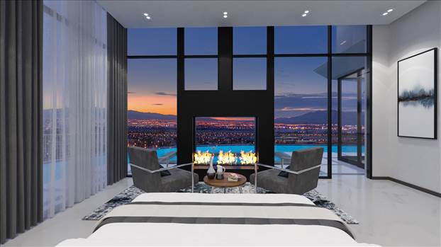 Bedroom Rendering Services in Las Vegas NV by JMSDCONSULTANT
