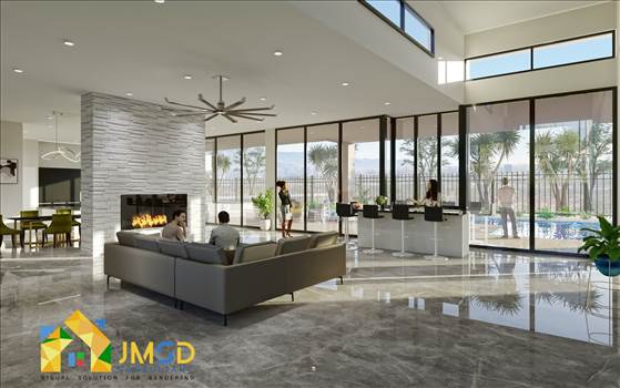 3D Architectural Interior Rendering Services by JMSDCONSULTANT