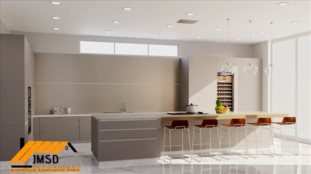 3D Kitchen Rendering Services Pennsylvania by JMSDCONSULTANT