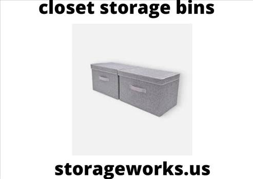 closet storage bins.gif by storageworks
