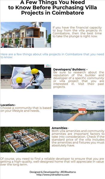 A Few Things You Need to Know Before Purchasing Villa Projects in Coimbatore.png by Jrdrealtorss
