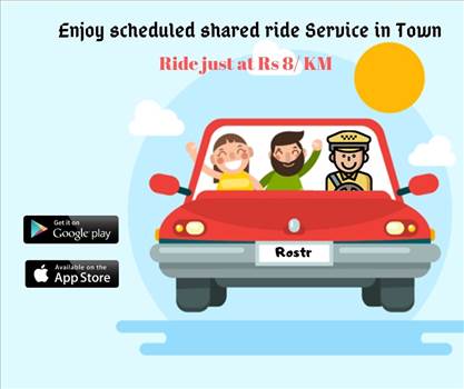Rostr is a commuting mobile app for daily office commuters. It is an innoative service which helps user to book a seat in the cab going towards their direction at affordable rate also offers advance scheduling cab pooling service for office commuting. Dow