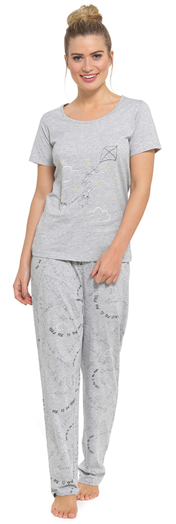 Ladies Pyjamas LN494 Grey.jpg  by Thingimijigs