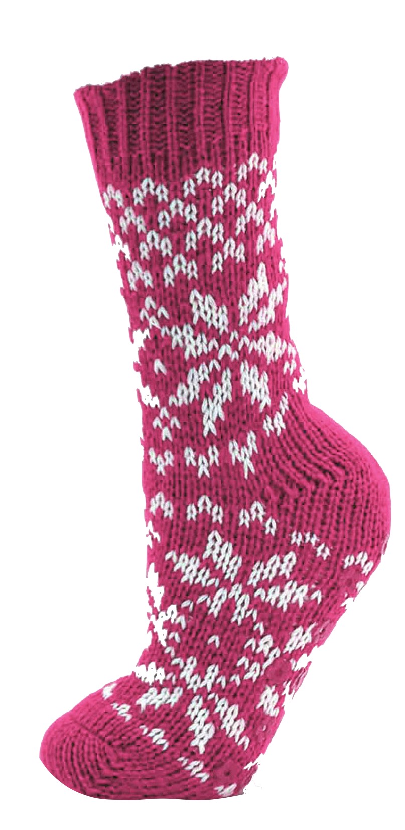 Ladies Knitted Socks SK248A Pink.jpg  by Thingimijigs