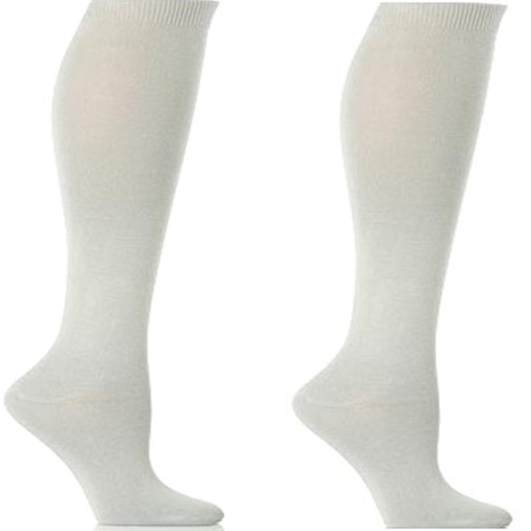 White Knee High School Socks.jpg  by Thingimijigs