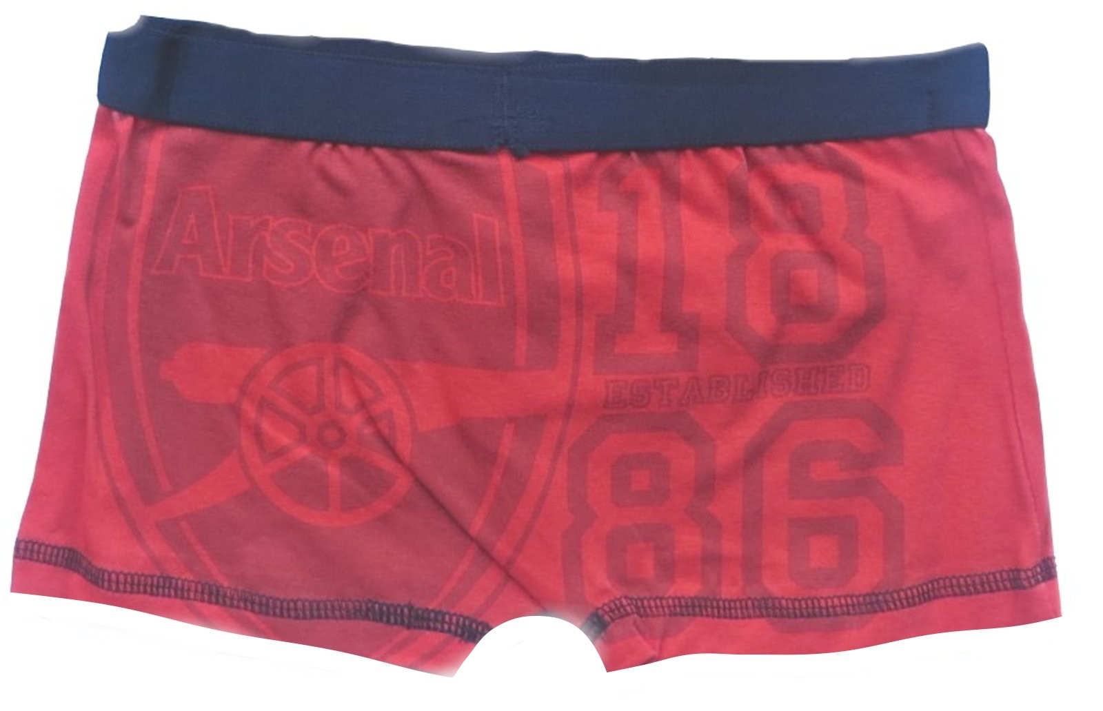 BFBOX1 Arsenal FC Boxer Shorts Back .JPG  by Thingimijigs