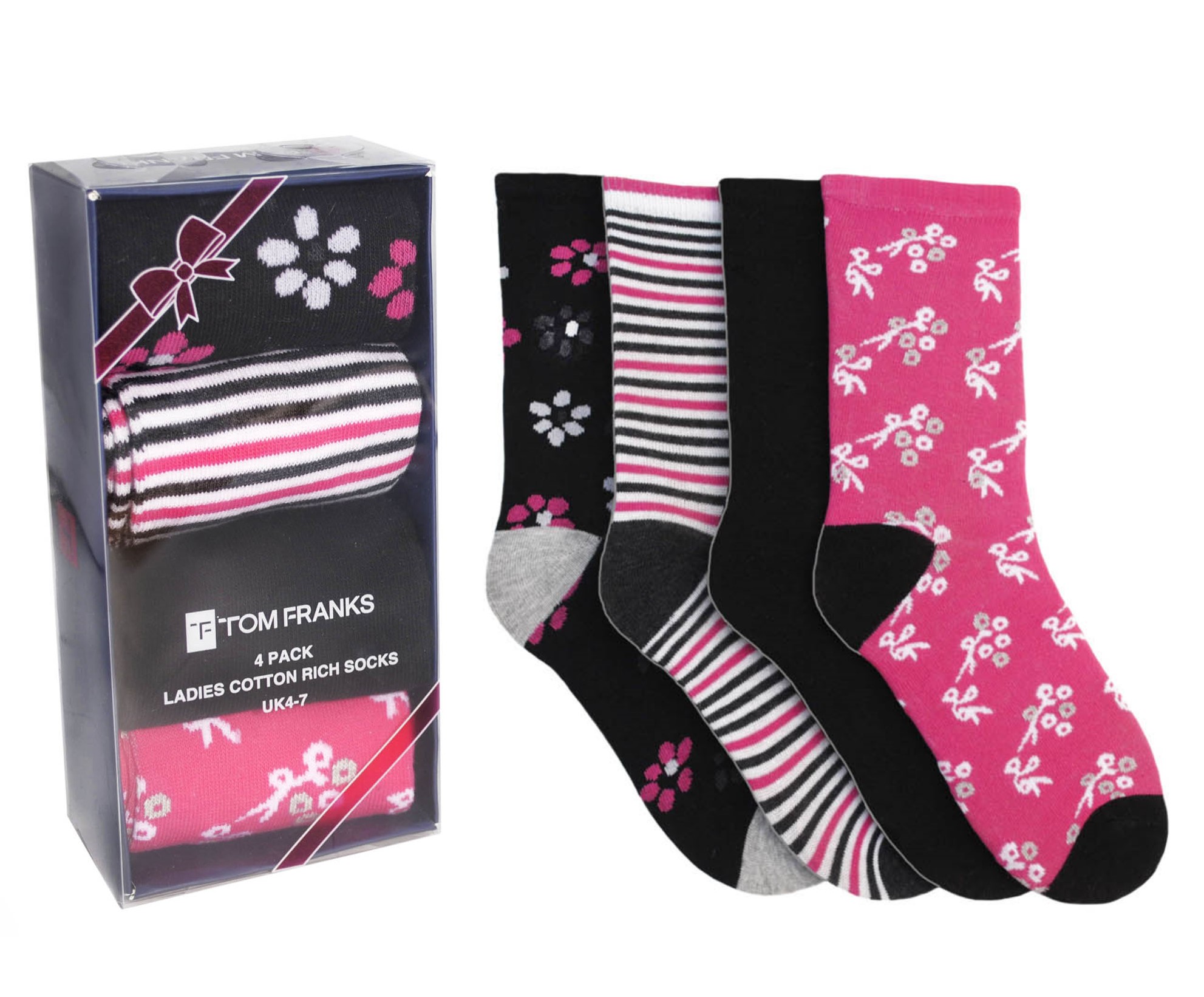 Ladies Socks SK400 Pink.jpg  by Thingimijigs
