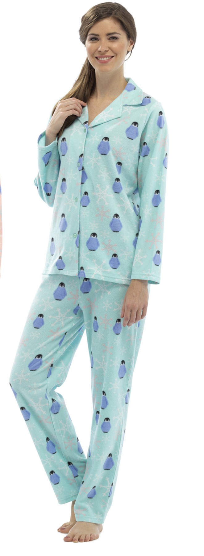 Ladies Fleece Pyjamas Set LN318 (2).jpg  by Thingimijigs