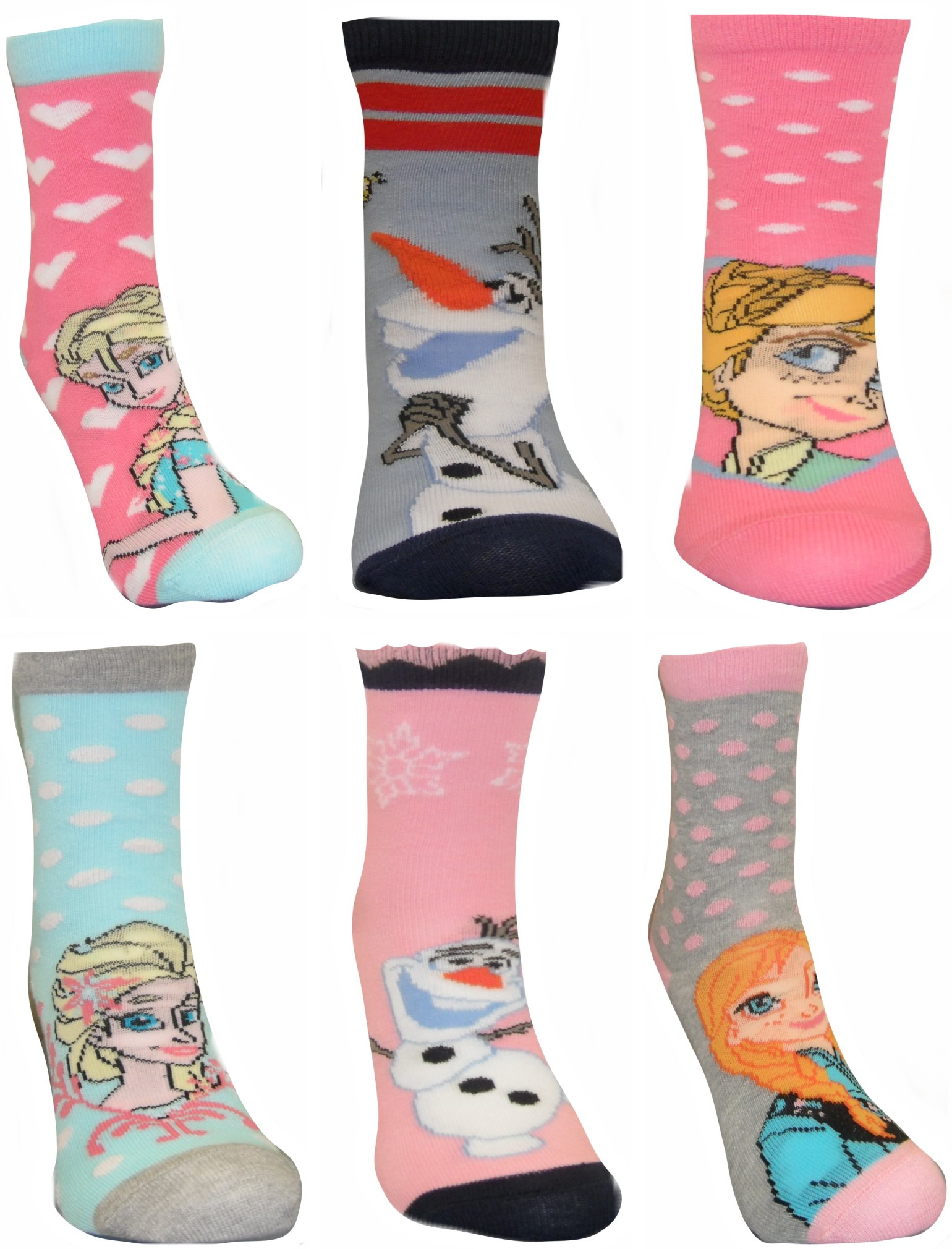 Disney Frozen Girl's Socks.jpg  by Thingimijigs