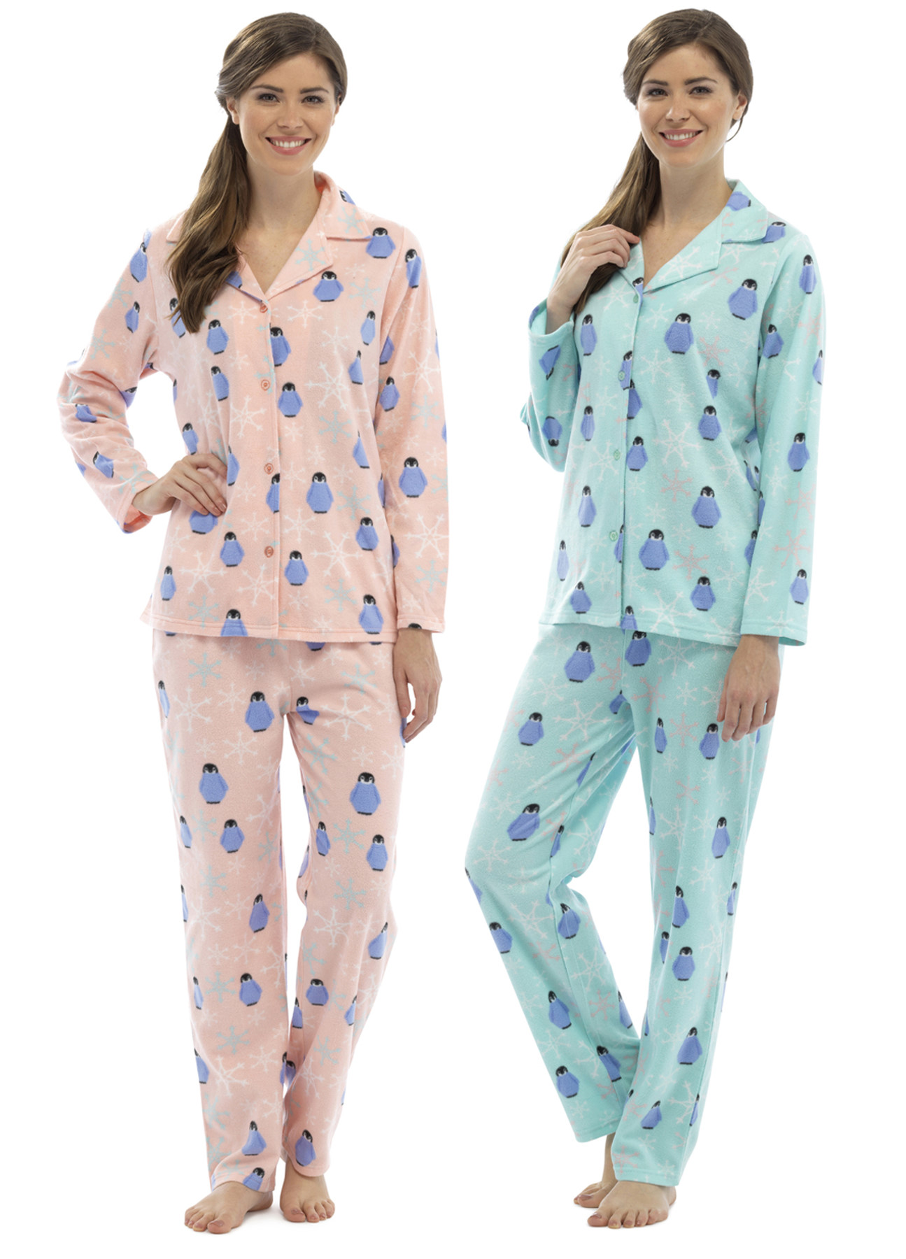Ladies Fleece Pyjamas Set LN318 (3).jpg  by Thingimijigs