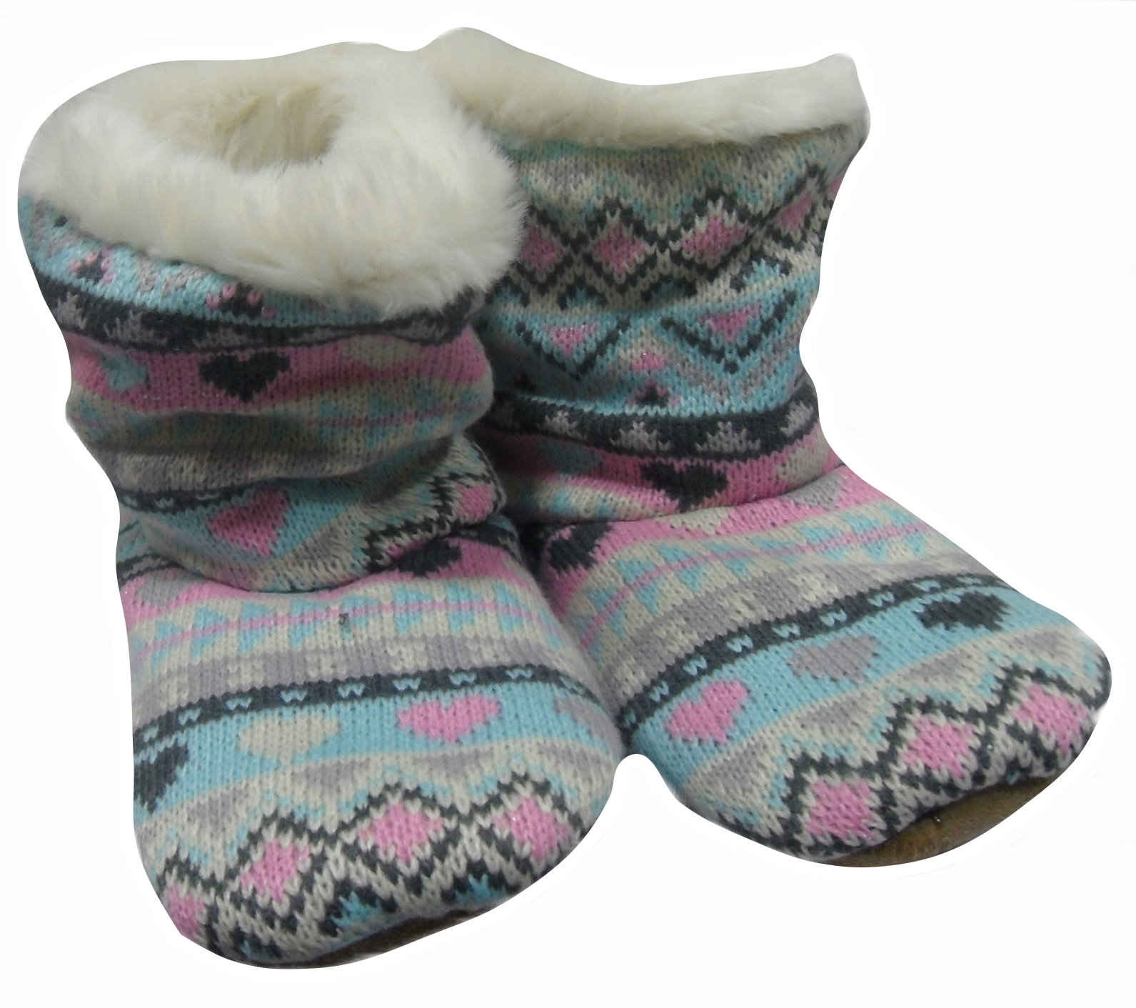 Ladies KNitted Boots Pastel a.JPG  by Thingimijigs