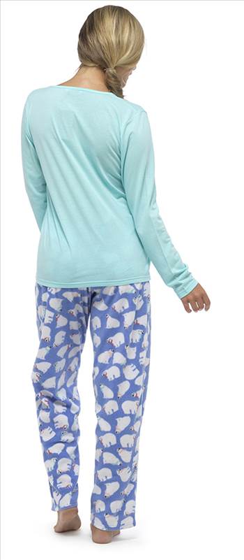 Ladies Jersey Pyjamas SetLN501 (4).jpg - 