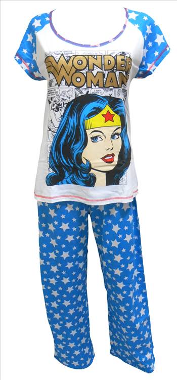 Ladies Wonder Woman Pyjamas PJ38.JPG - 