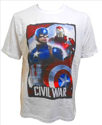 Captain America Civil War T-Shirt CAPT_24063.jpg by Thingimijigs
