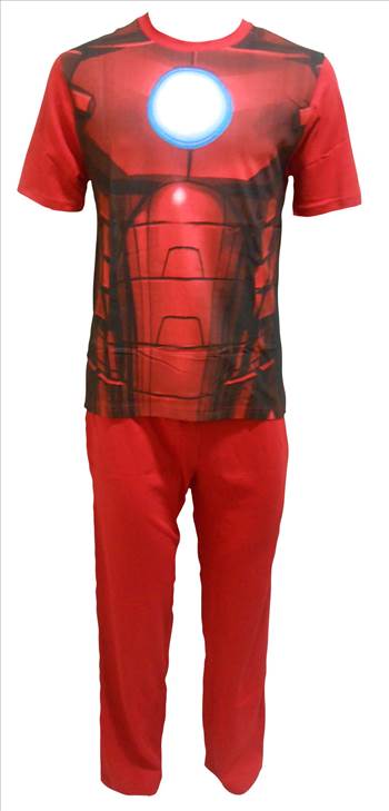 Iron Man  Men's Pyjamas PJ05.JPG by Thingimijigs