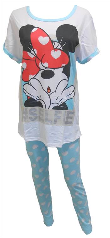 Minnie Mouse Ladies Pyjamas PJ42.JPG - 