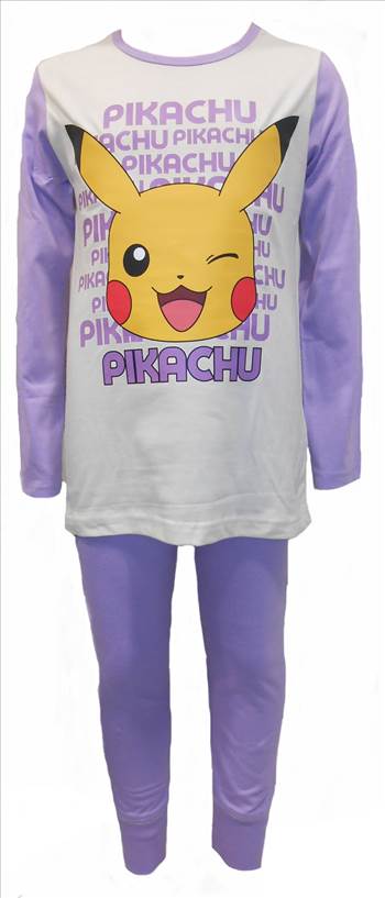 Pikachu Girls Pyjamas pg205.JPG - 