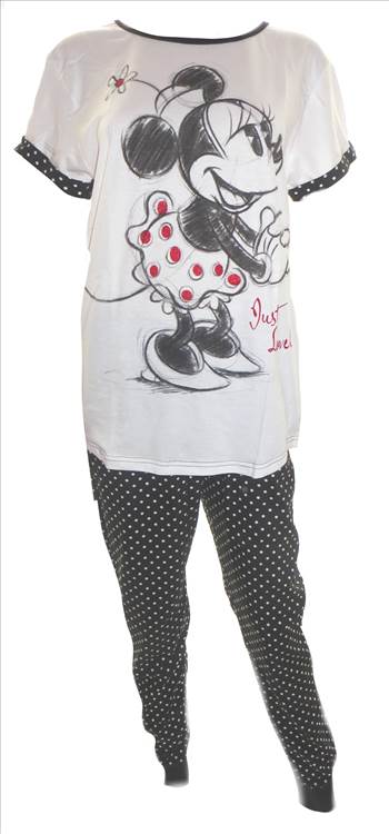 Ladies Minnie Mouse Pyjamas PJ04.JPG - 