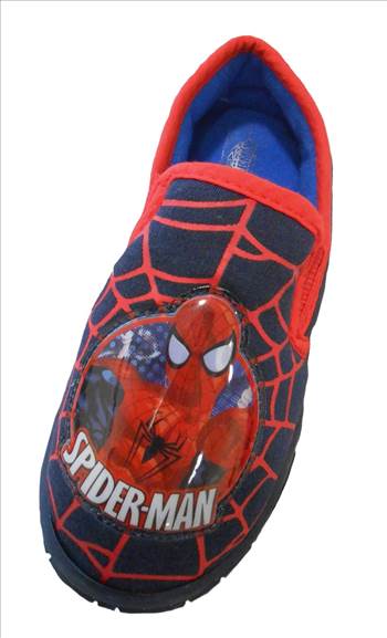 SPIDERMAN CHENERY Slippers.JPG - 