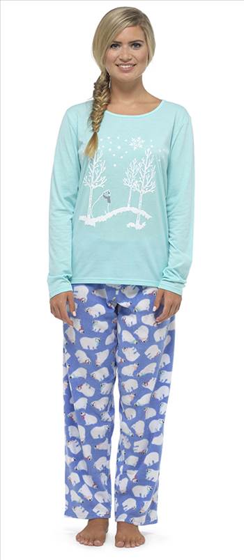 Ladies Jersey Pyjamas SetLN501 (2).jpg - 