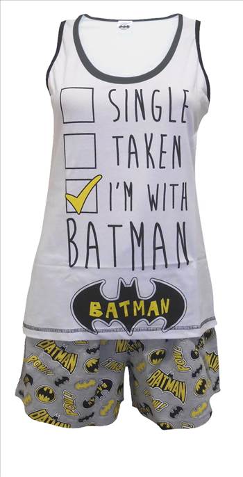 Batman Ladies Pyjamas PJ60 (2).JPG - 