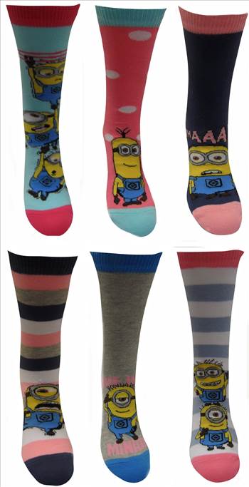 Minions Ladies socks.jpg - 