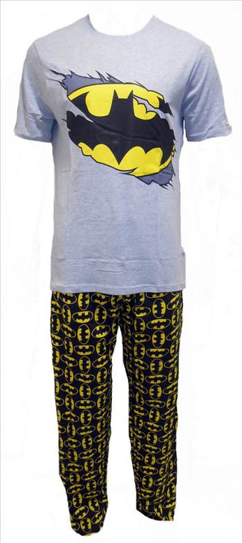 Men\u0027s Batman Pyjamas PJ09.JPG - 