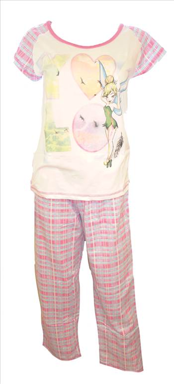 Tinkerbell Ladies Pyjamas PJ05.JPG - 