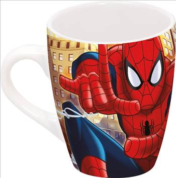 Spiderman Barrel Mug 70591 b.jpg - 
