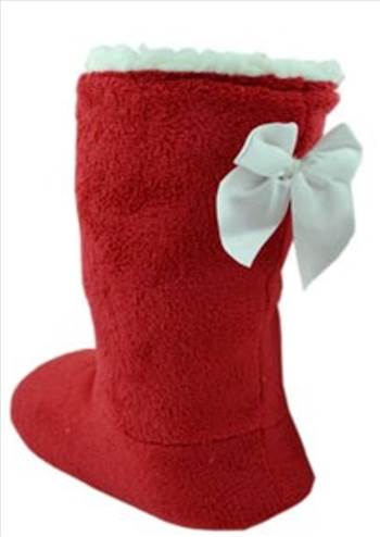 3360-1_sherpa_plain_boots_bow_1 Red.jpg by Thingimijigs