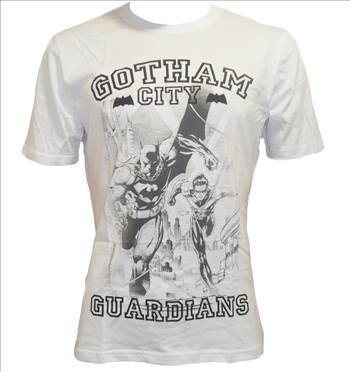 Batman Men\u0027s T-Shirt  22662_WHT.JPG - 