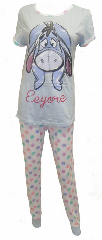 Eeyore Ladies Pyjamas PJ06.JPG - 