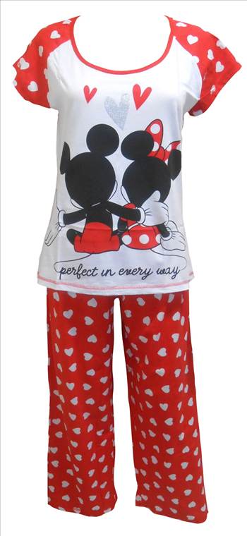 Minnie Mouse Ladies Pyjamas PJ32.JPG - 