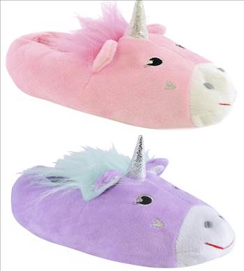 Unicorn slippers.jpg by Thingimijigs