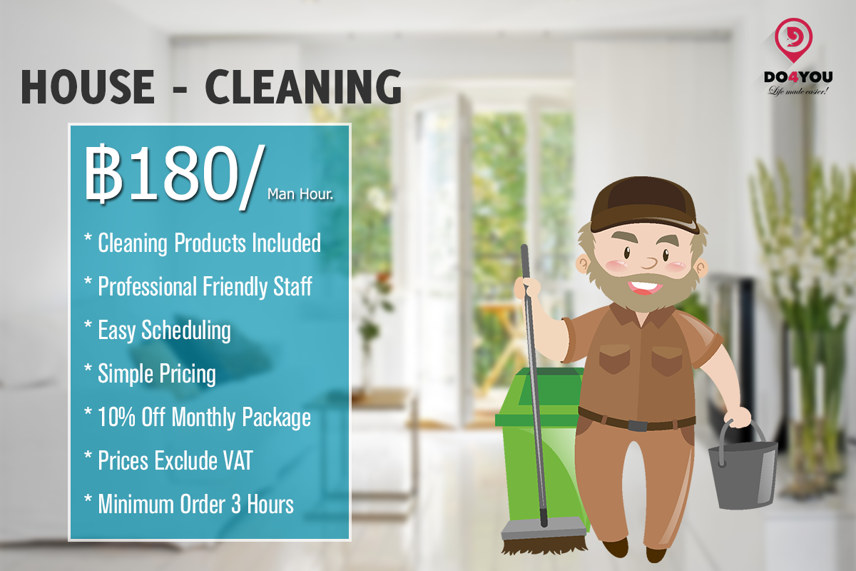 Professional House Cleaning Bangkok.png If You are looking for a reliable home cleaning service ends here!
Book now: https://www.do4you.net/
 by DO4YOU
