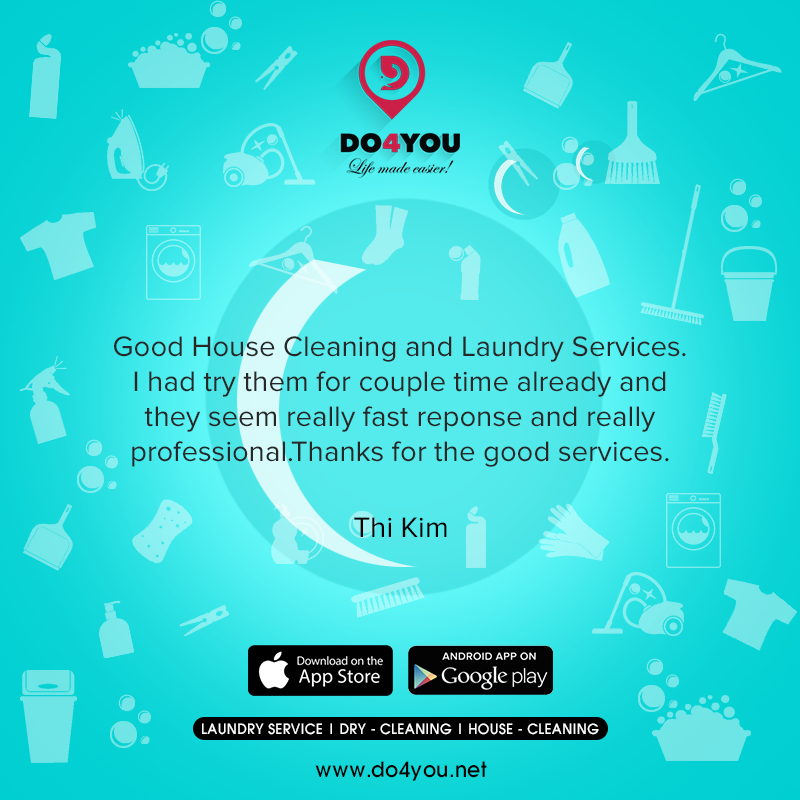 Get Customer Reviews of Laundry Services with Do4You The goal as a company is to have customer service that is not just the best, but legendary. read more at https://www.do4you.net/. by DO4YOU
