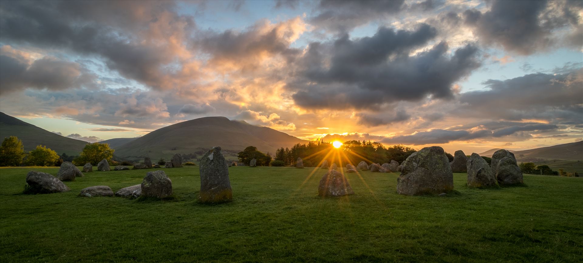 Castlerigg Stone Circle Castlerigg Stone Circle is situated just outside Keswick in the Lake District in the North of England by Tony Keogh Photography