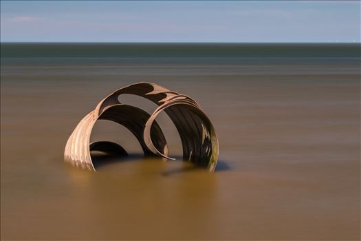 Mary's Shell on the beach at Cleveleys by Tony Keogh Photography