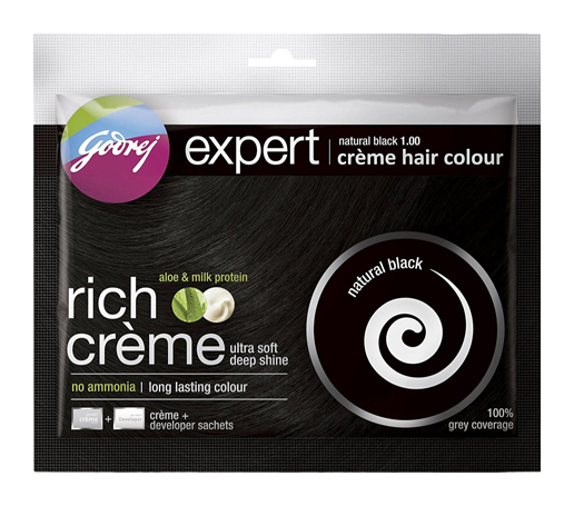 Godrej Rich Creme Black Need to cover your grey hair? Buy Godrej rich creme black hair colour from Mytrademartstore. https://mytrademartstore.com/product/godrej-expert-rich-creme-natural-black-6-pack by Mytrademartstore