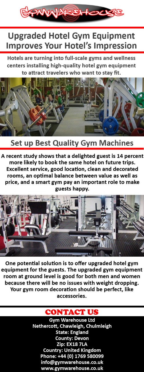 Upgraded Hotel Gym Equipment Improves Your Hotel’s Impression.jpg  by Gymwarehouse